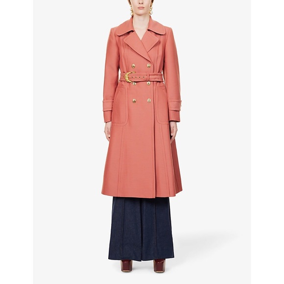 ZIMMERMANN Wool-blend trench coat - Picture 3 of 16